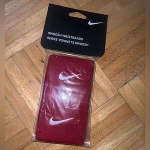 🆕 Nike Red Swoosh Wristbands